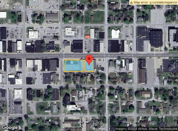  300 E Main St, West Frankfort, IL Parcel Map