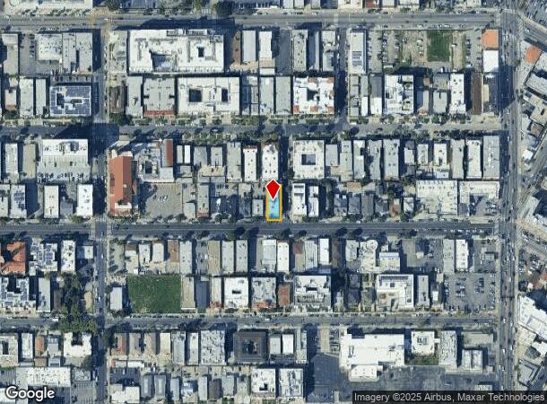  2809 W 8Th St, Los Angeles, CA Parcel Map