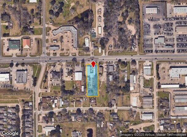 6002 Broadway St, Pearland, TX Parcel Map