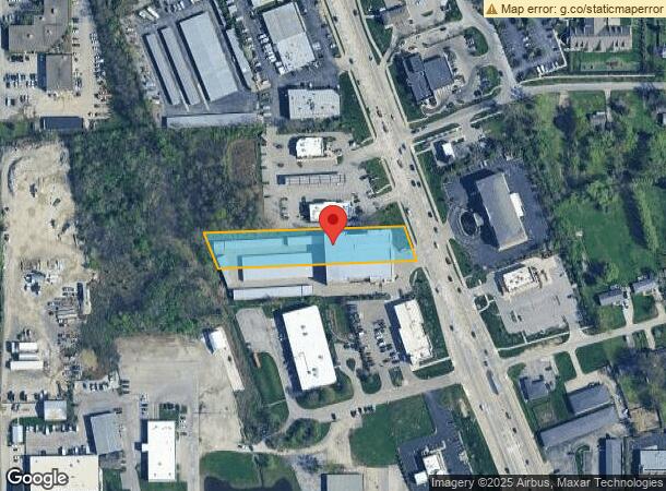  9750 N Michigan Rd, Carmel, IN Parcel Map