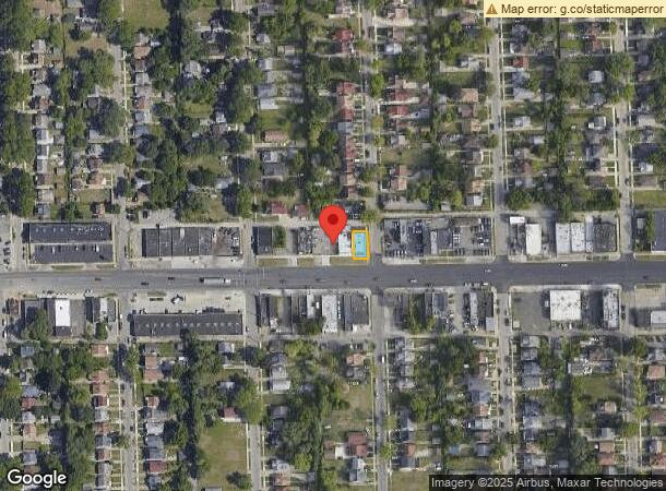  16000 W Warren Ave, Detroit, MI Parcel Map