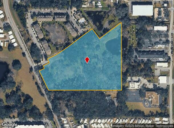 6830 Jeter Ln, Zephyrhills, FL Parcel Map