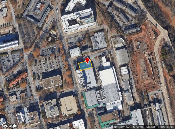  436 E Dougherty St, Athens, GA Parcel Map