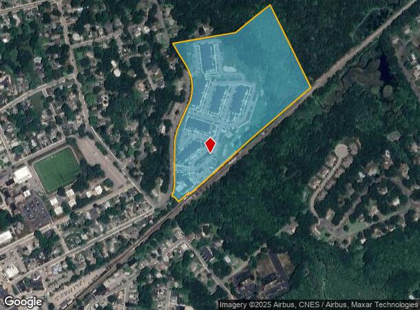  119 Dean Ave, Franklin, MA Parcel Map