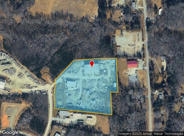 7121 Choctaw Ct, Browns Summit, NC Parcel Map