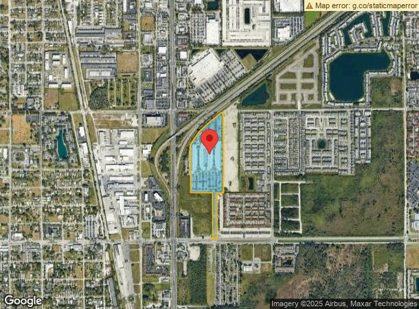  250 E Palm Dr, Homestead, FL Parcel Map