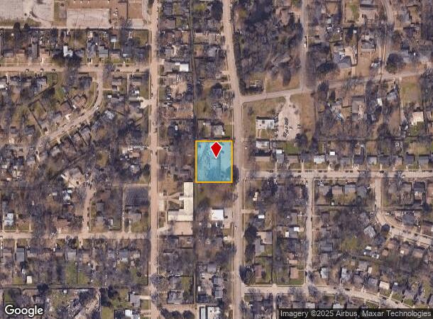  2829 Saturn Rd, Garland, TX Parcel Map