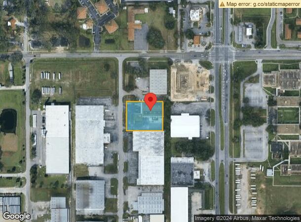  6801 N 54Th St, Tampa, FL Parcel Map