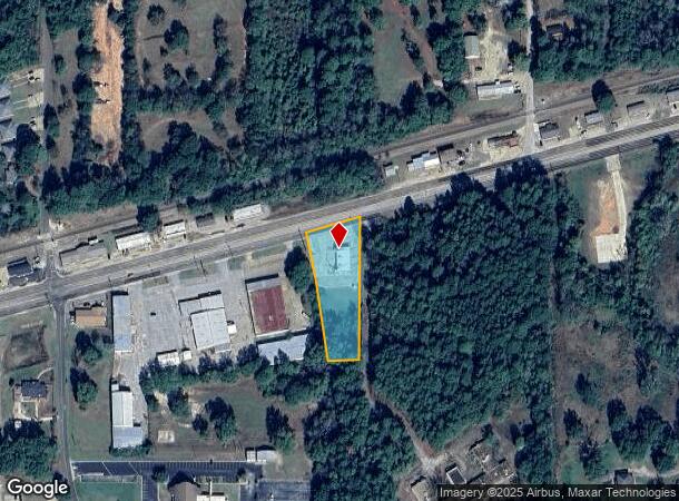  1517 E Rusk St, Jacksonville, TX Parcel Map
