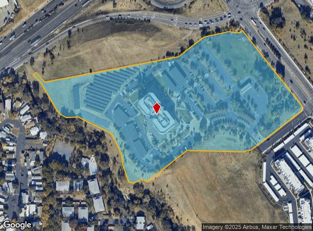 1 Travis Way, Vacaville, CA Parcel Map