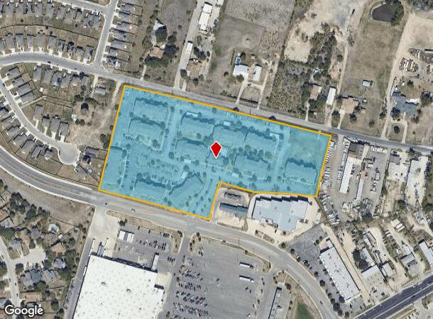  8355 Crestway Rd, Converse, TX Parcel Map