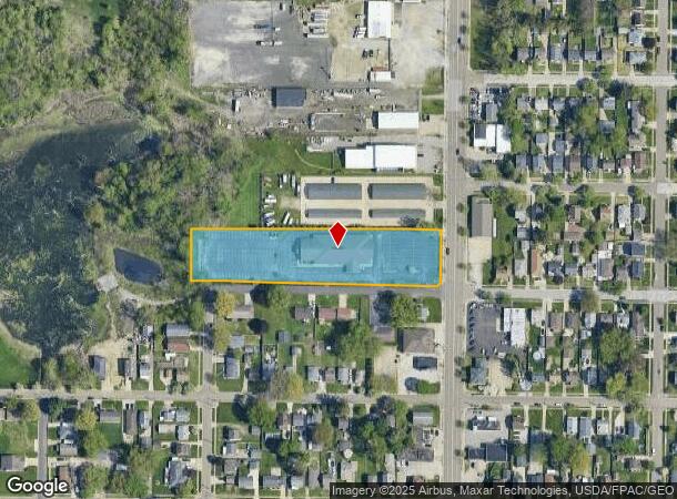 1990 S Main St, Akron, OH Parcel Map