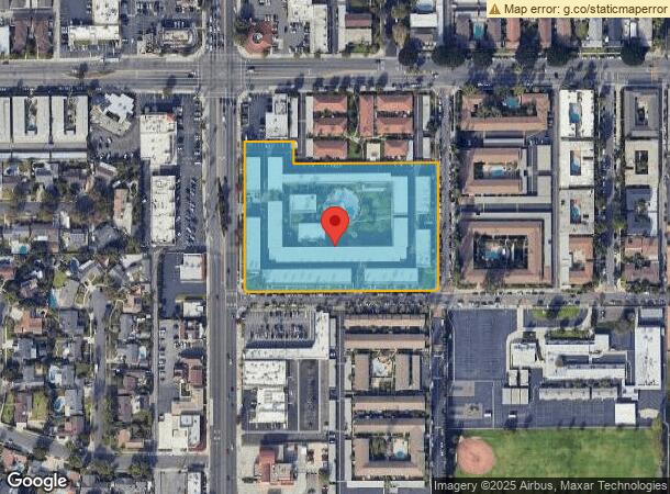  1250 S Euclid St, Anaheim, CA Parcel Map