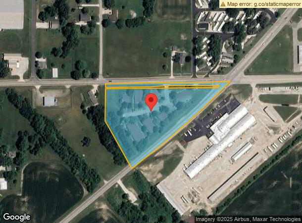  3033 S P St, Elwood, IN Parcel Map