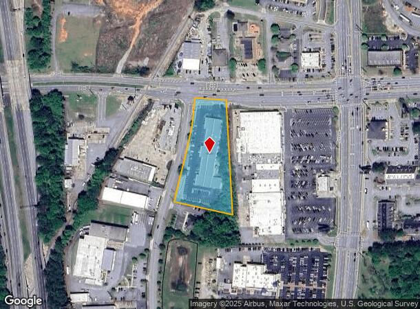  6440 W Hamilton Park Dr, Columbus, GA Parcel Map