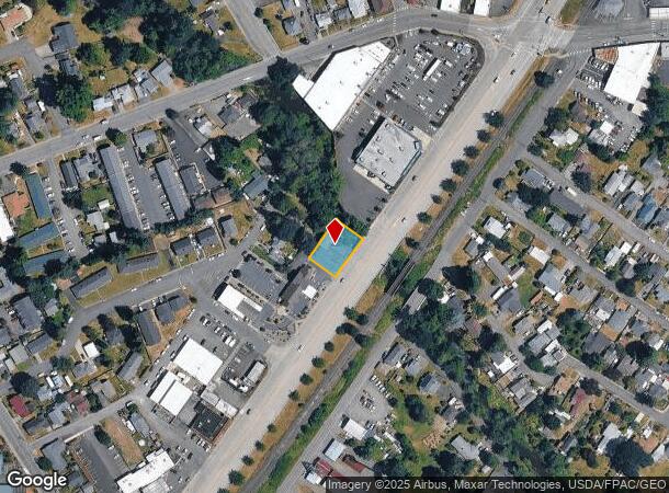  203 S Columbia River Hwy, Saint Helens, OR Parcel Map
