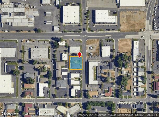  6211 N Lidgerwood St, Spokane, WA Parcel Map