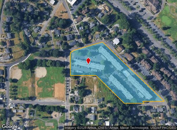 13705 56Th Ave S, Tukwila, WA Parcel Map