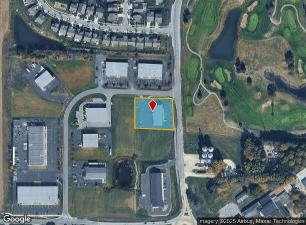  1691 Amy Ln, Franklin, IN Parcel Map