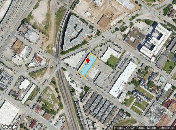  2301 Commerce St, Houston, TX Parcel Map