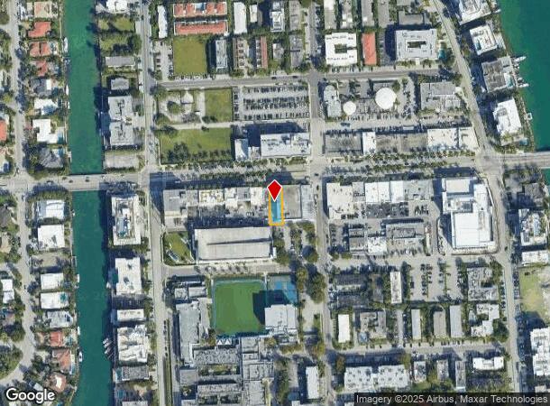 1124 Kane Concourse, Bay Harbor Islands, FL Parcel Map