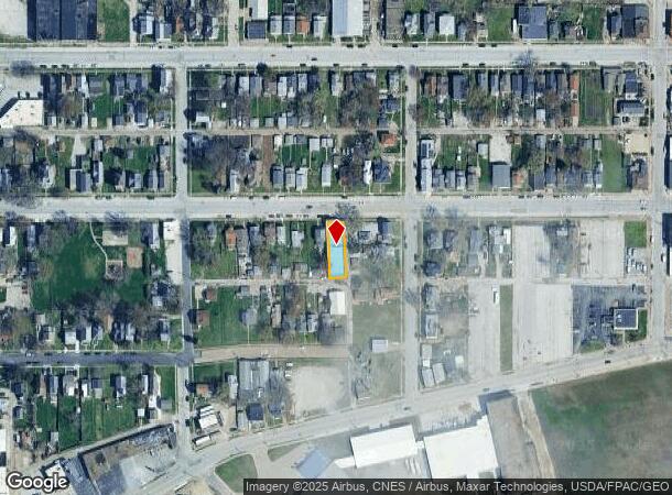  1515 W 3Rd St, Davenport, IA Parcel Map
