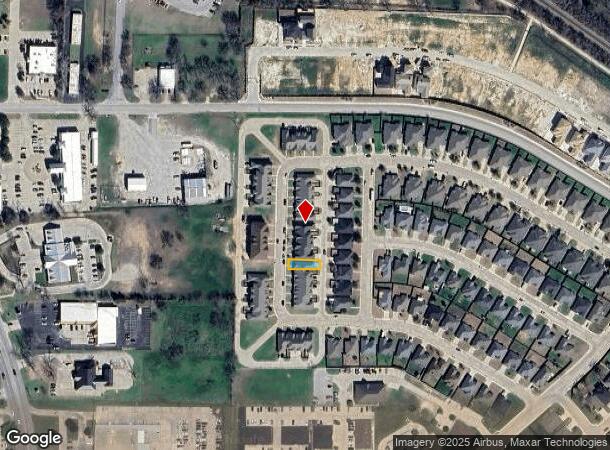  1137 Newcastle Dr, Weatherford, TX Parcel Map