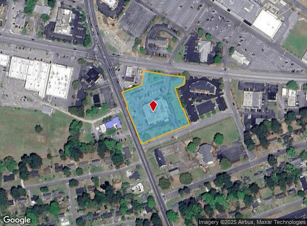  2201 N Herritage St, Kinston, NC Parcel Map