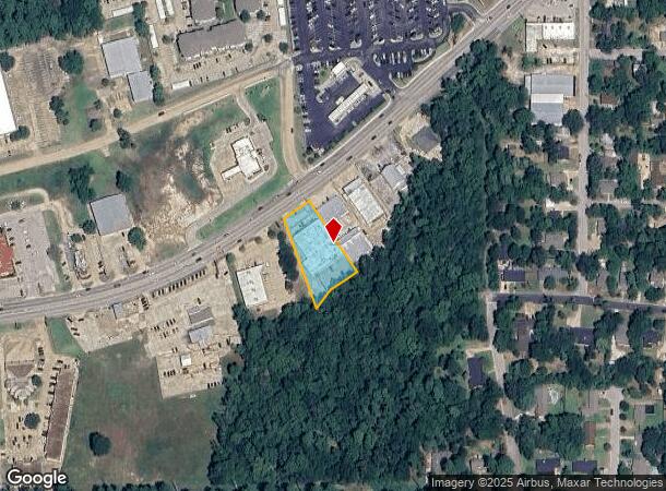  1717 11Th St, Huntsville, TX Parcel Map