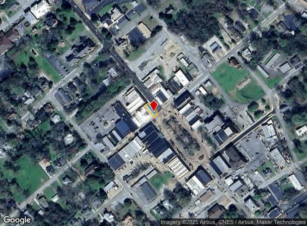 100 Trinity St, Abbeville, SC Parcel Map