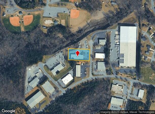  1070 7Th Street Ct Se, Hickory, NC Parcel Map