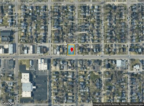  3121 Mishawaka Ave, South Bend, IN Parcel Map
