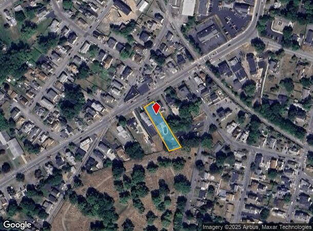  84 Winthrop St, Taunton, MA Parcel Map