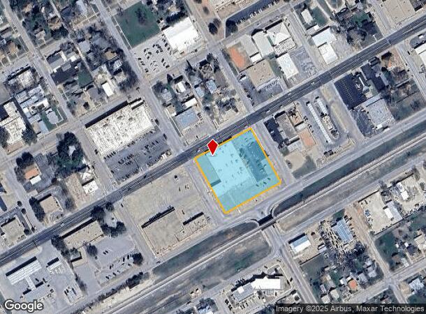 600 E Broadway St, Sweetwater, TX Parcel Map