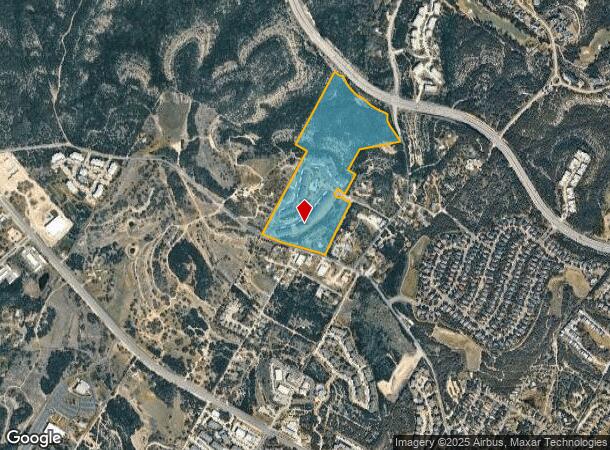 8818 Travis Hills Dr, Austin, TX Parcel Map