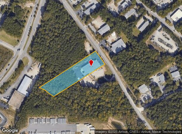 3716 Auburn Church Rd, Garner, NC Parcel Map