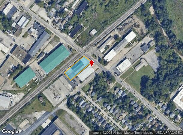 1440 Dille Rd, Euclid, OH Parcel Map