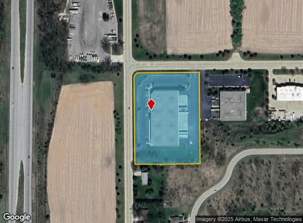  536 Williams Rd, Genoa City, WI Parcel Map