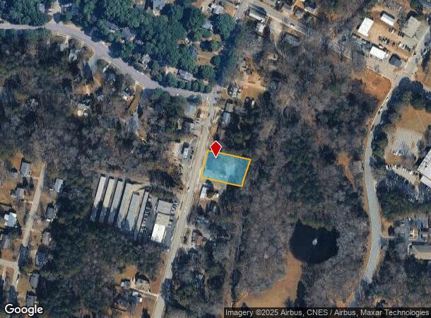  821 S Main St, Wake Forest, NC Parcel Map