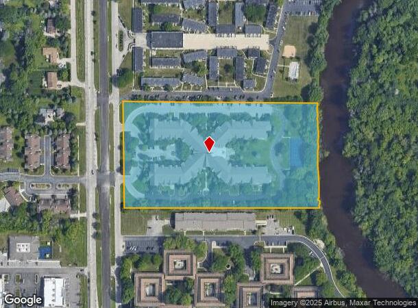  9418 N Green Bay Dr, Milwaukee, WI Parcel Map