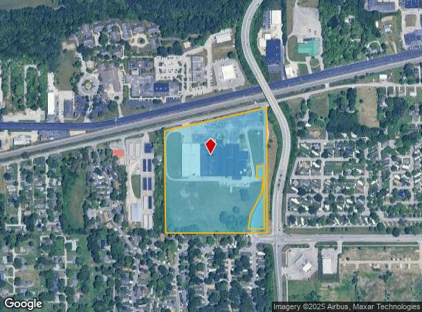  3401 Adj W 8Th St, Muncie, IN Parcel Map