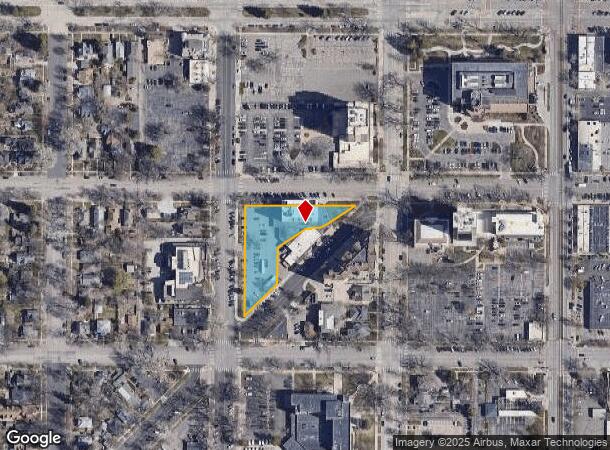 315 W Oak St, Fort Collins, CO Parcel Map