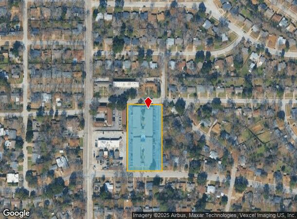 1500 W Lovers Ln, Arlington, TX Parcel Map