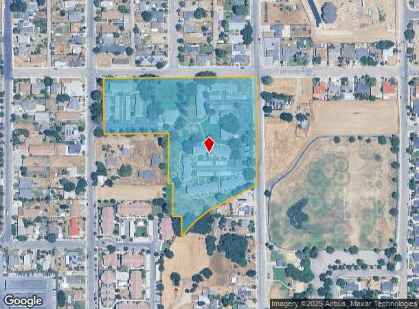 1410 J St, Sanger, CA Parcel Map