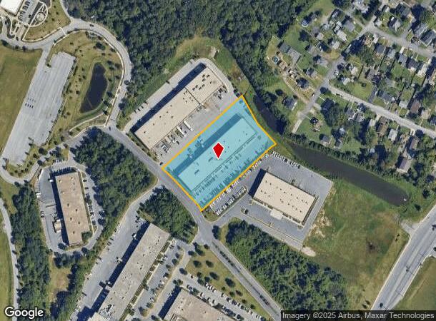 1715 Twin Springs Rd, Halethorpe, MD Parcel Map