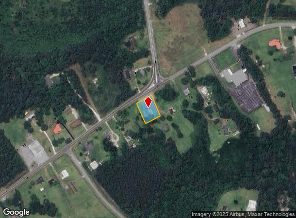  708 Bear Creek Rd, Hubert, NC Parcel Map