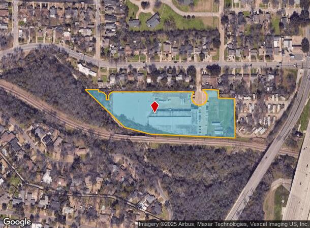  1133 S Madison Ave, Dallas, TX Parcel Map