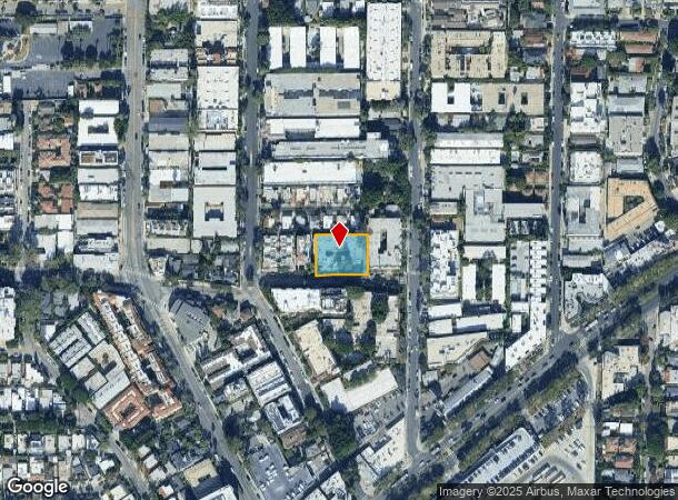  8815 Cynthia St, West Hollywood, CA Parcel Map