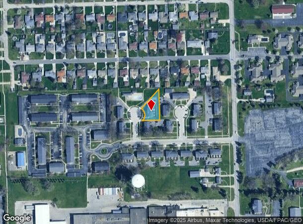  611 Hermitage Ct, Oregon, OH Parcel Map