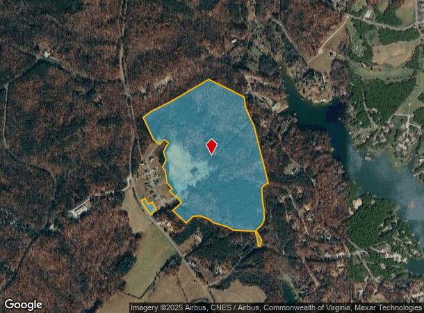  1218 Harbor Heights Dr, Huddleston, VA Parcel Map